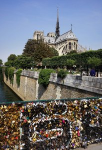 Locks on the Pont de l’Archevêché, the 